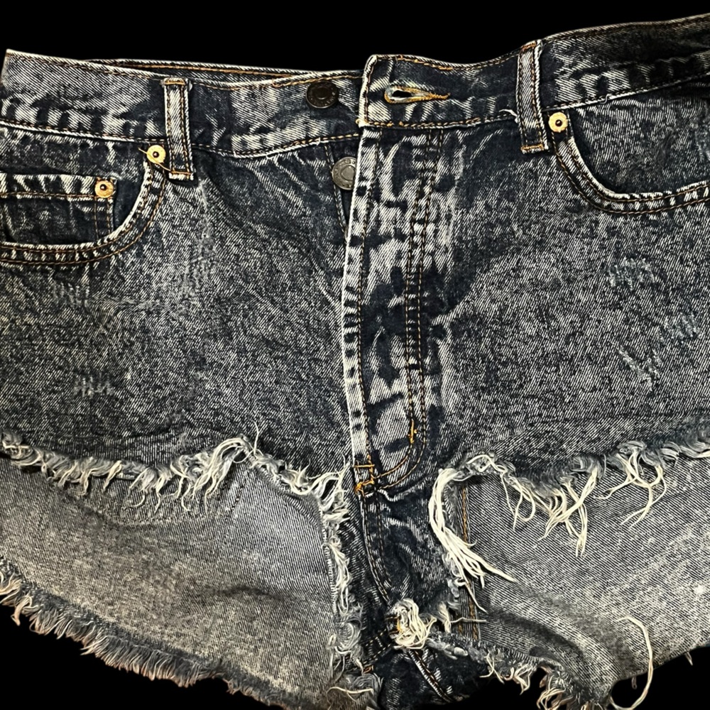 Forever 21 Blue Denim Shorts